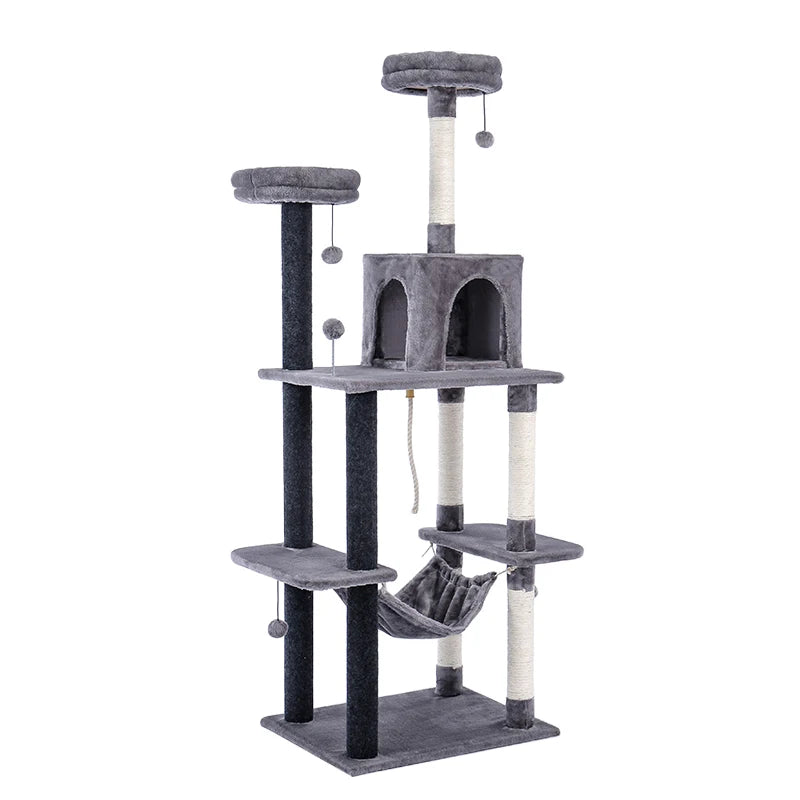 Cat Tree House Tower With Scratching Post