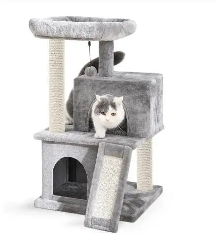 Cat Tree House Tower With Scratching Post