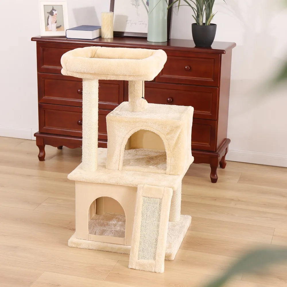Cat Tree House Tower With Scratching Post