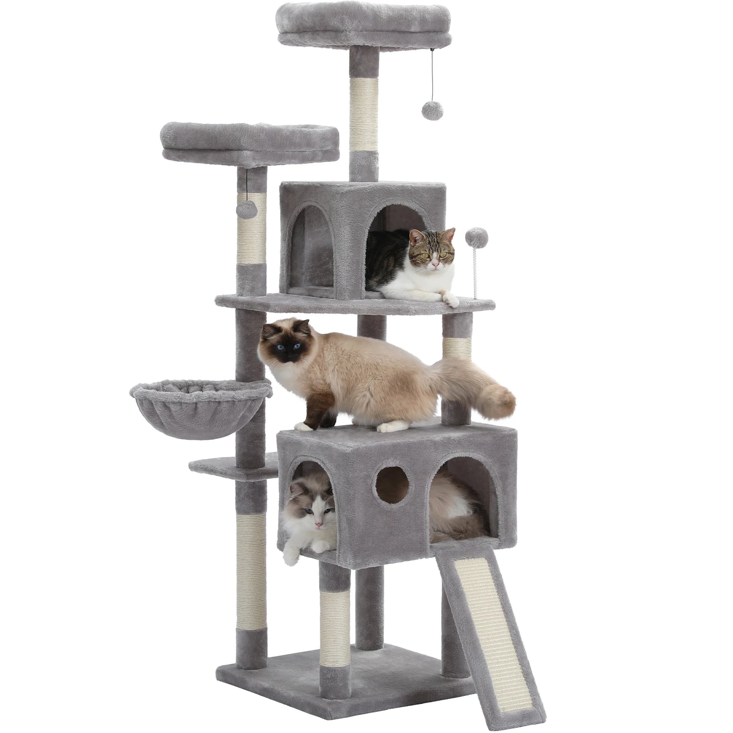 Multi-Level Cat Tree with Large and Comfortable Condo