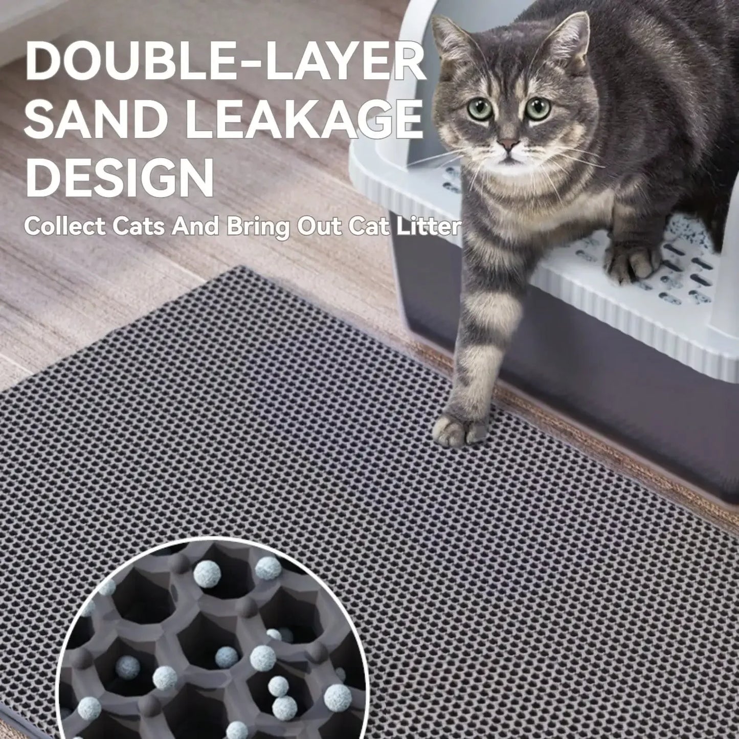 Stainless Litter Box With Scoop, High Sides , Easy Cleaning