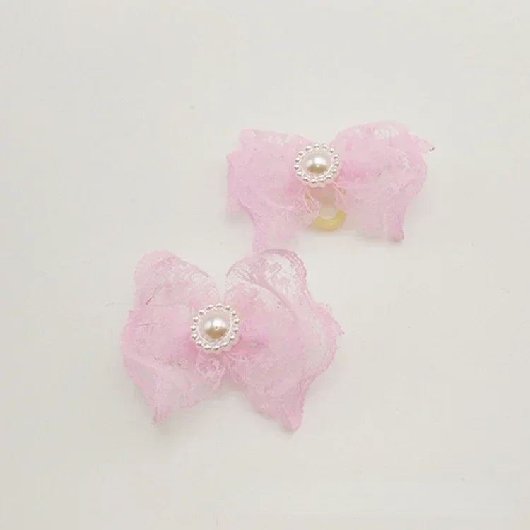 Small Dog Head Jewelry Flower