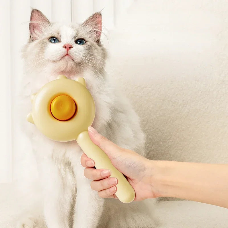 Cat Brush Comb Avoid Hairball Loose Hair Remover for Cats Kitten