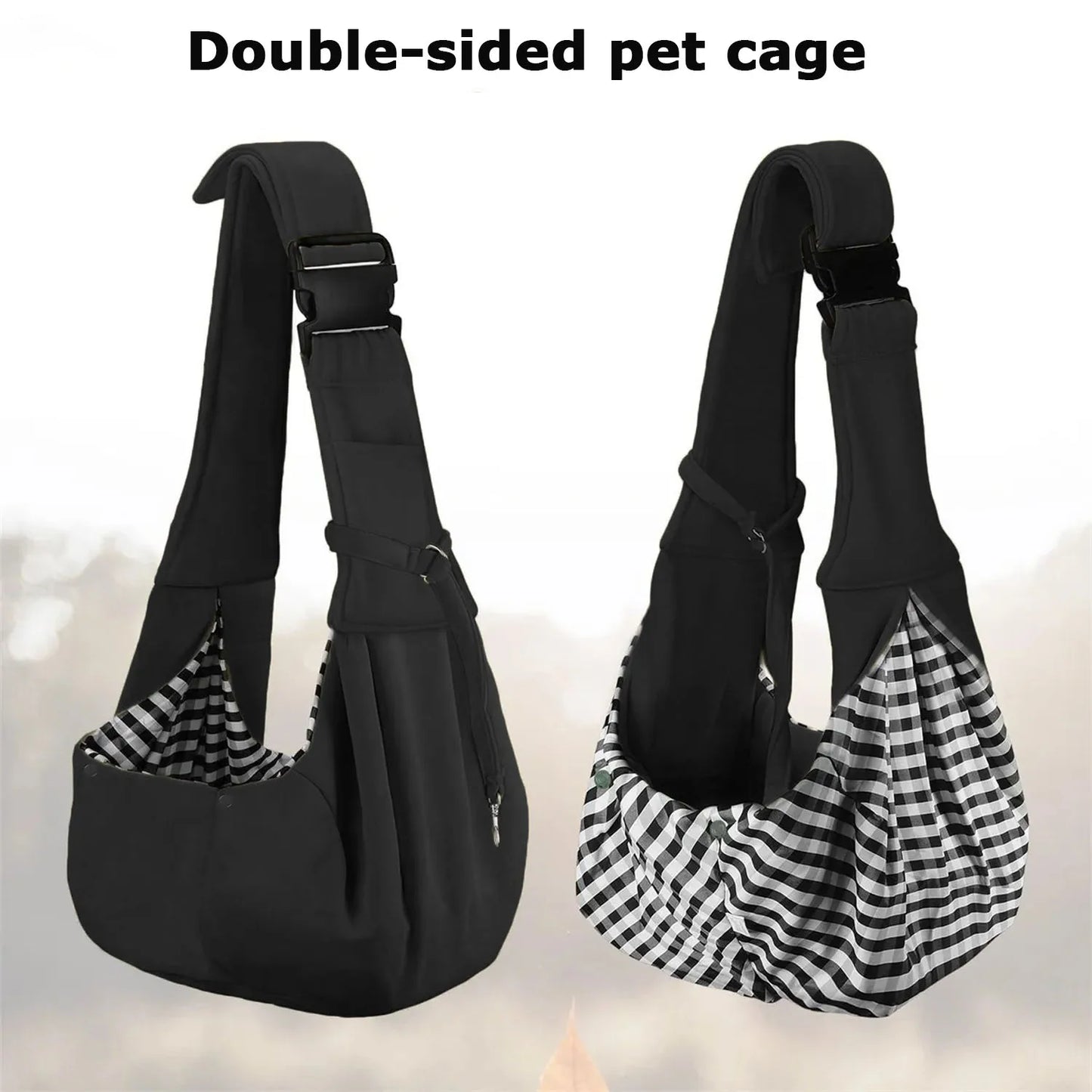 Small pet sling holder