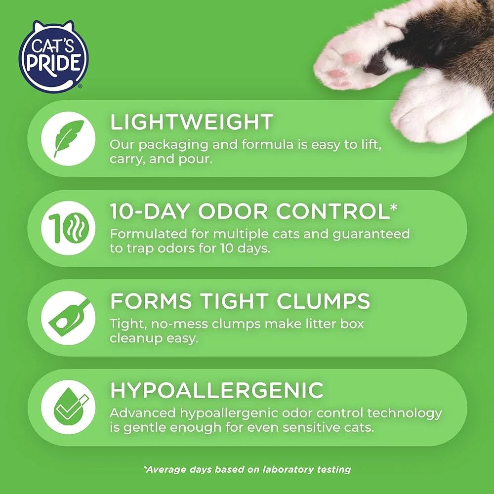 Premium Lightweight Clumping Cat Litter Hypoallergenic