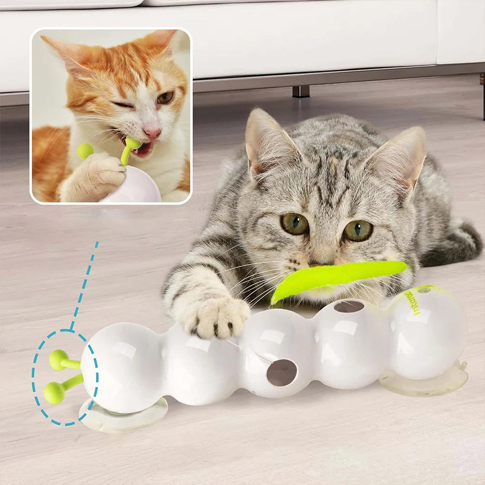 2025 New Intelligent Interactive Earthworm Teasing Toy