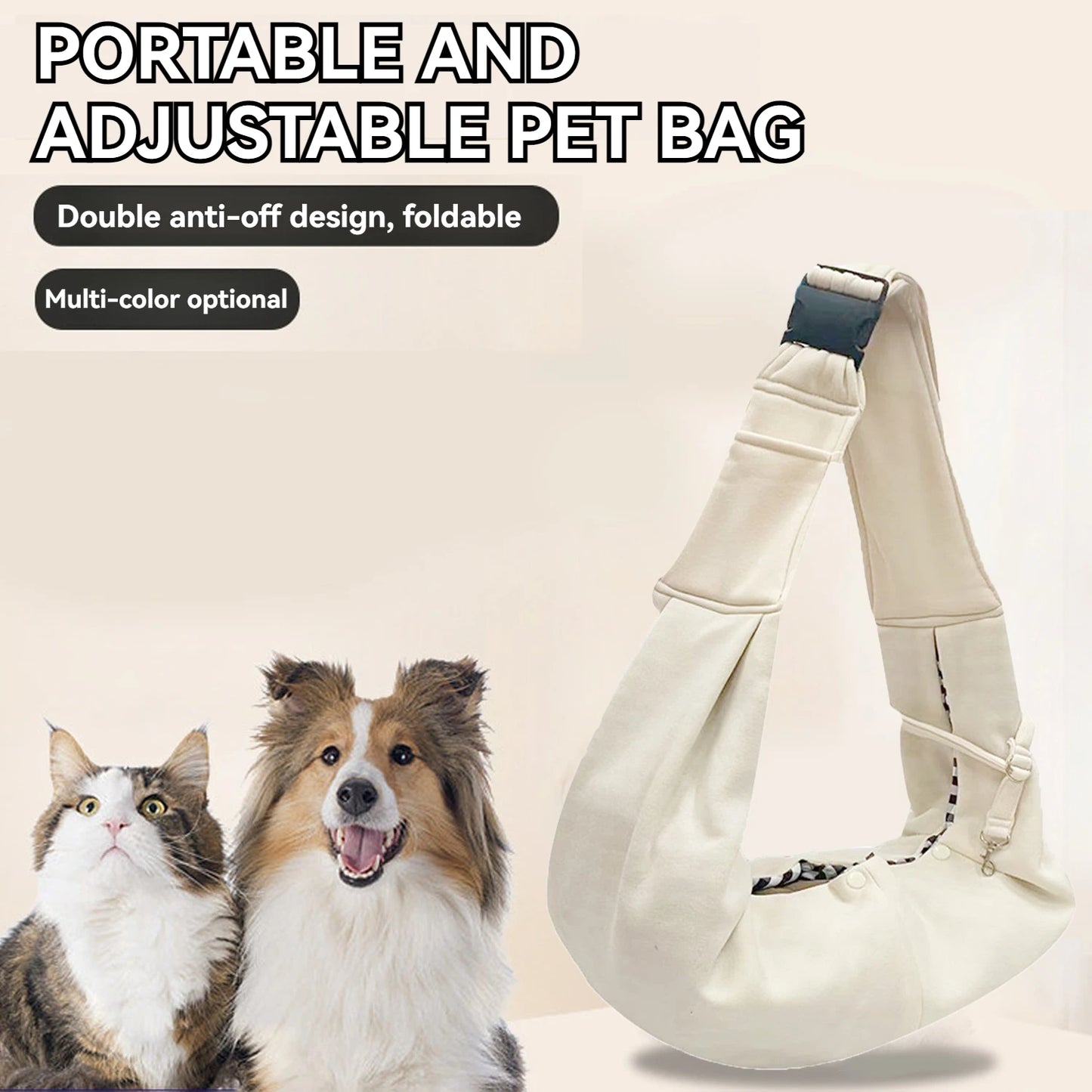 Small pet sling holder