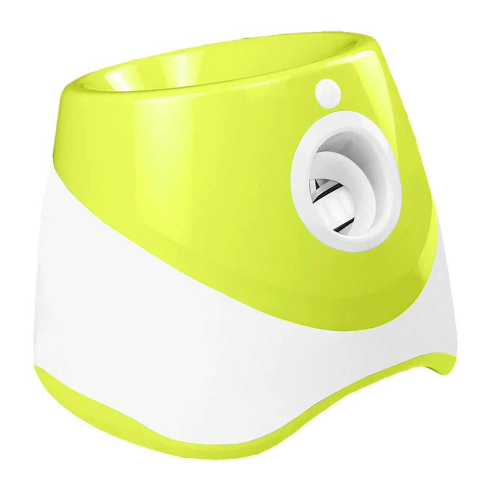 Dog Tennis Ball Launcher Interactive, and Rechargeable.