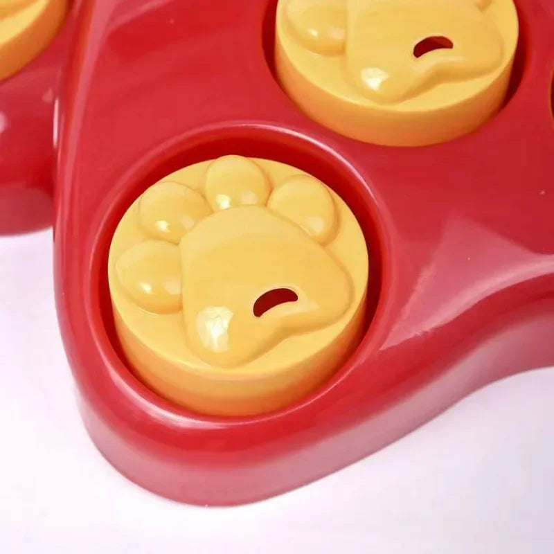 Plastic Educational Toy Anti Choke Bowl Funny Interactive Toys For Small Large Dogs