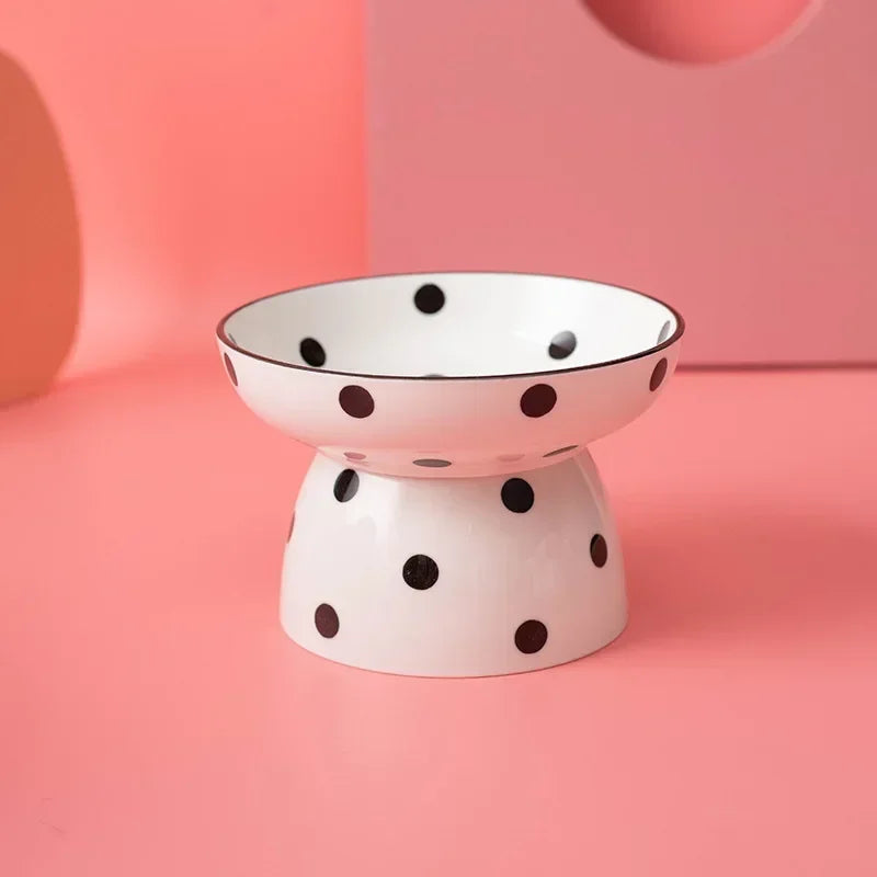 Ceramic Pet Bowl, Food and Water Feeder