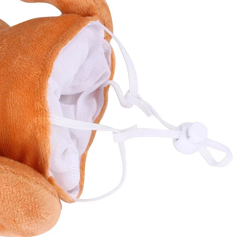 Plush Hat Adjustable Size Dress Up Chicken Leg Headdress