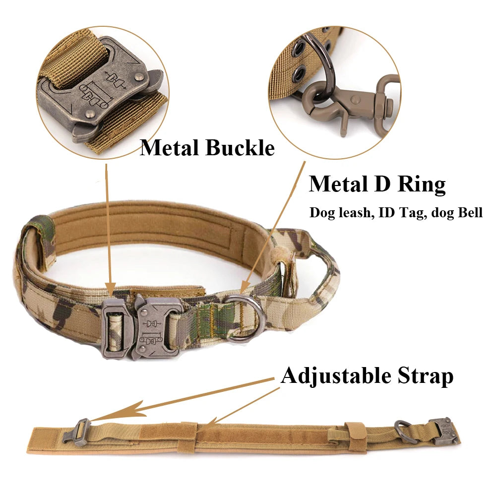 Dog Harness Leash Collar Patches Set