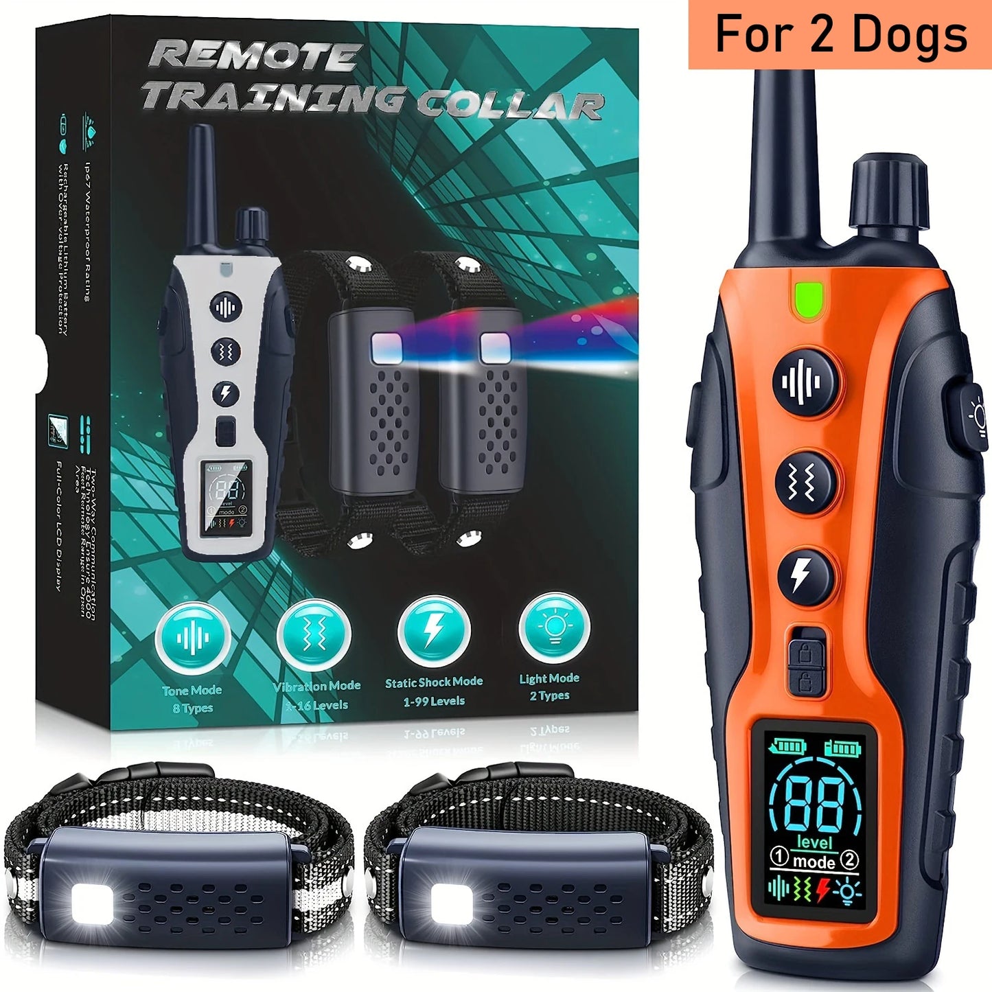 Dog Training Collar, 3300ft Range