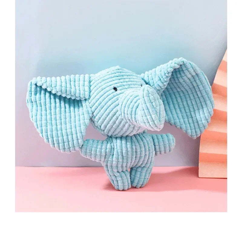 Bite Resistant Cute Animal Shape Lion Rabbit Squeaky Toys