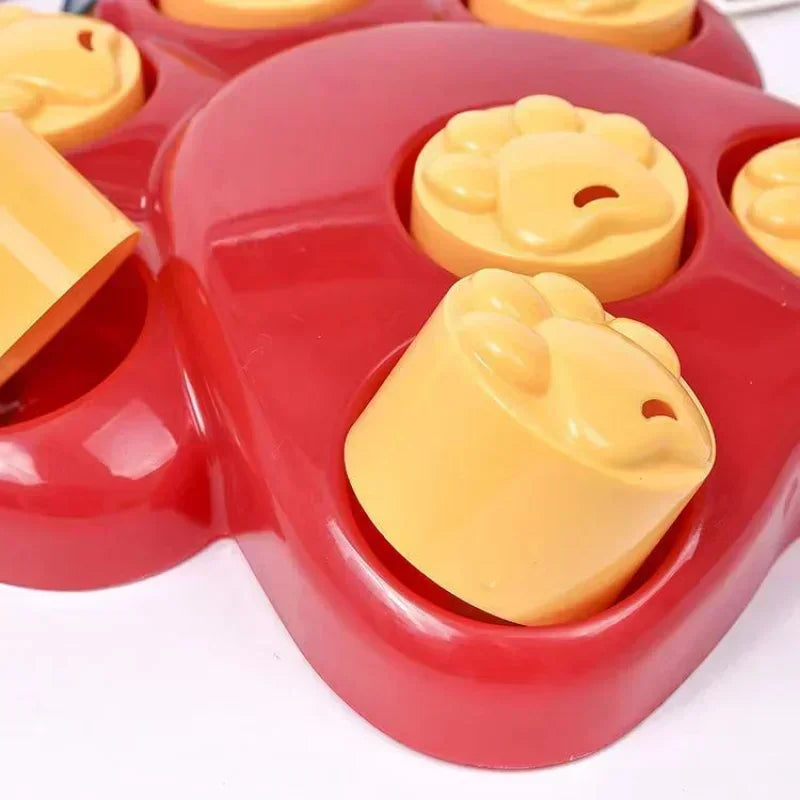 Plastic Educational Toy Anti Choke Bowl Funny Interactive Toys For Small Large Dogs
