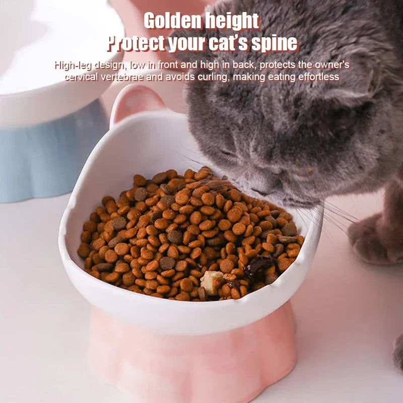 New Ceramic High Foot Food Bowl