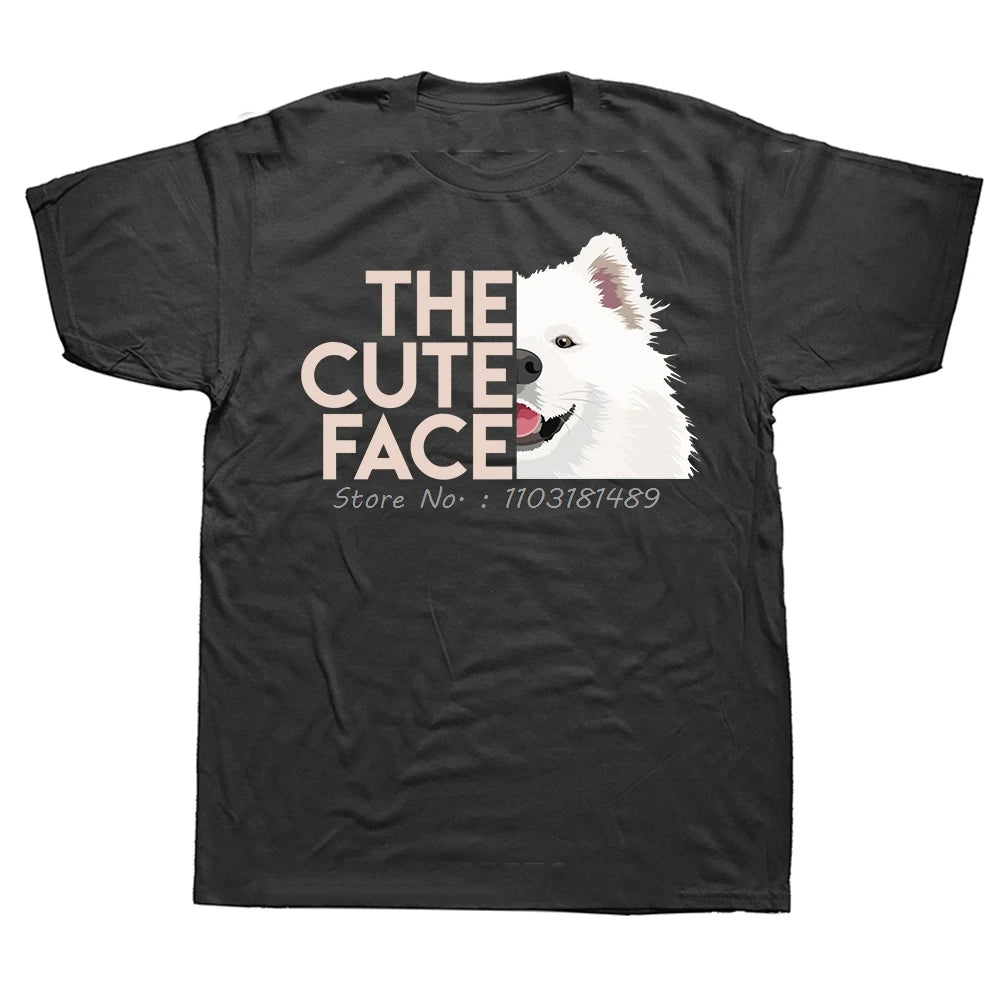 Samoyed Lovers T-shirt Oversized Unisex Streetwear Men's Clothing