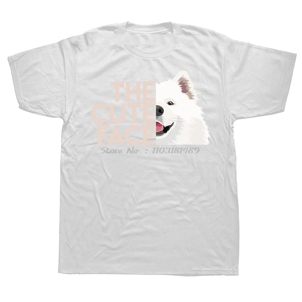 Samoyed Lovers T-shirt Oversized Unisex Streetwear Men's Clothing