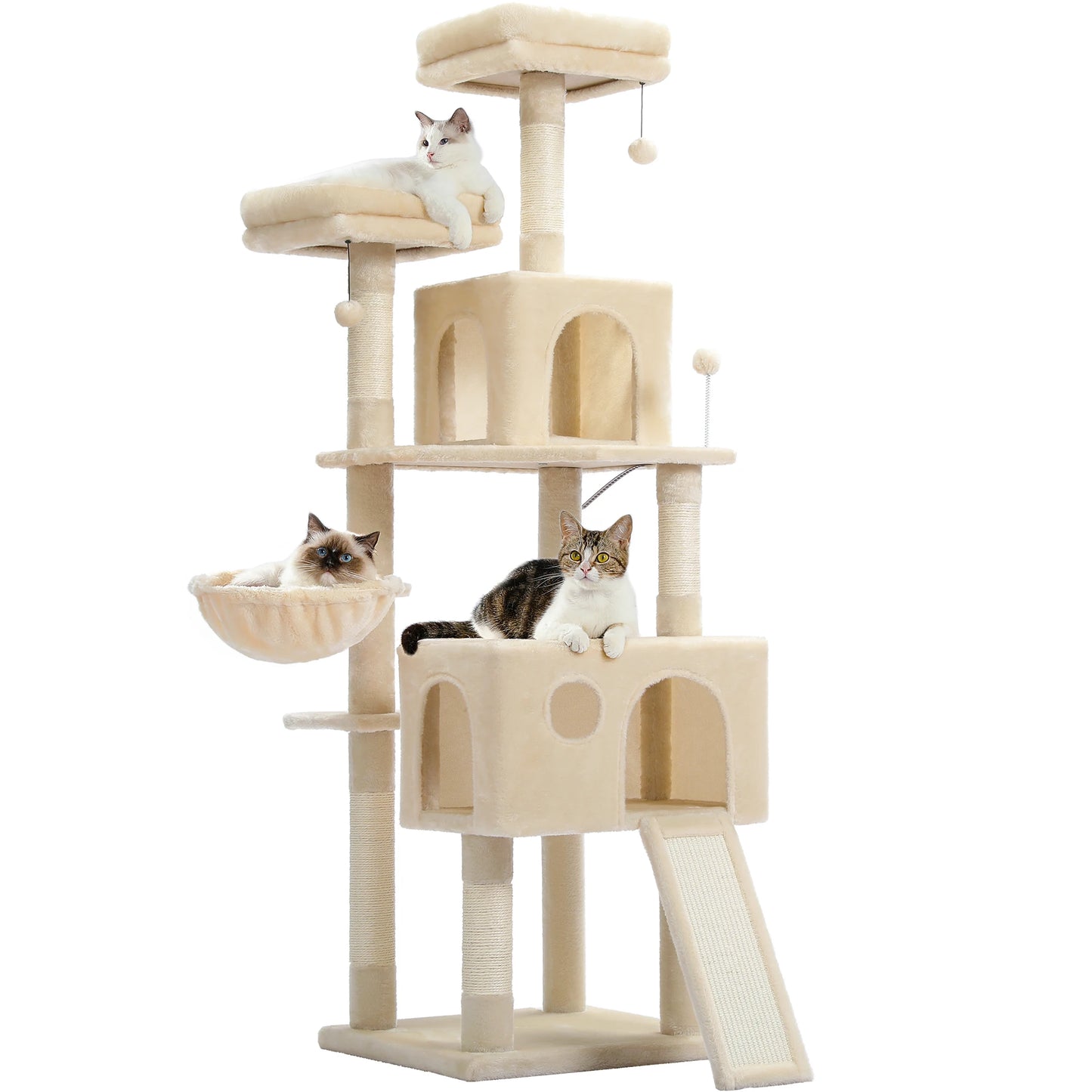 Multi-Level Cat Tree with Large and Comfortable Condo
