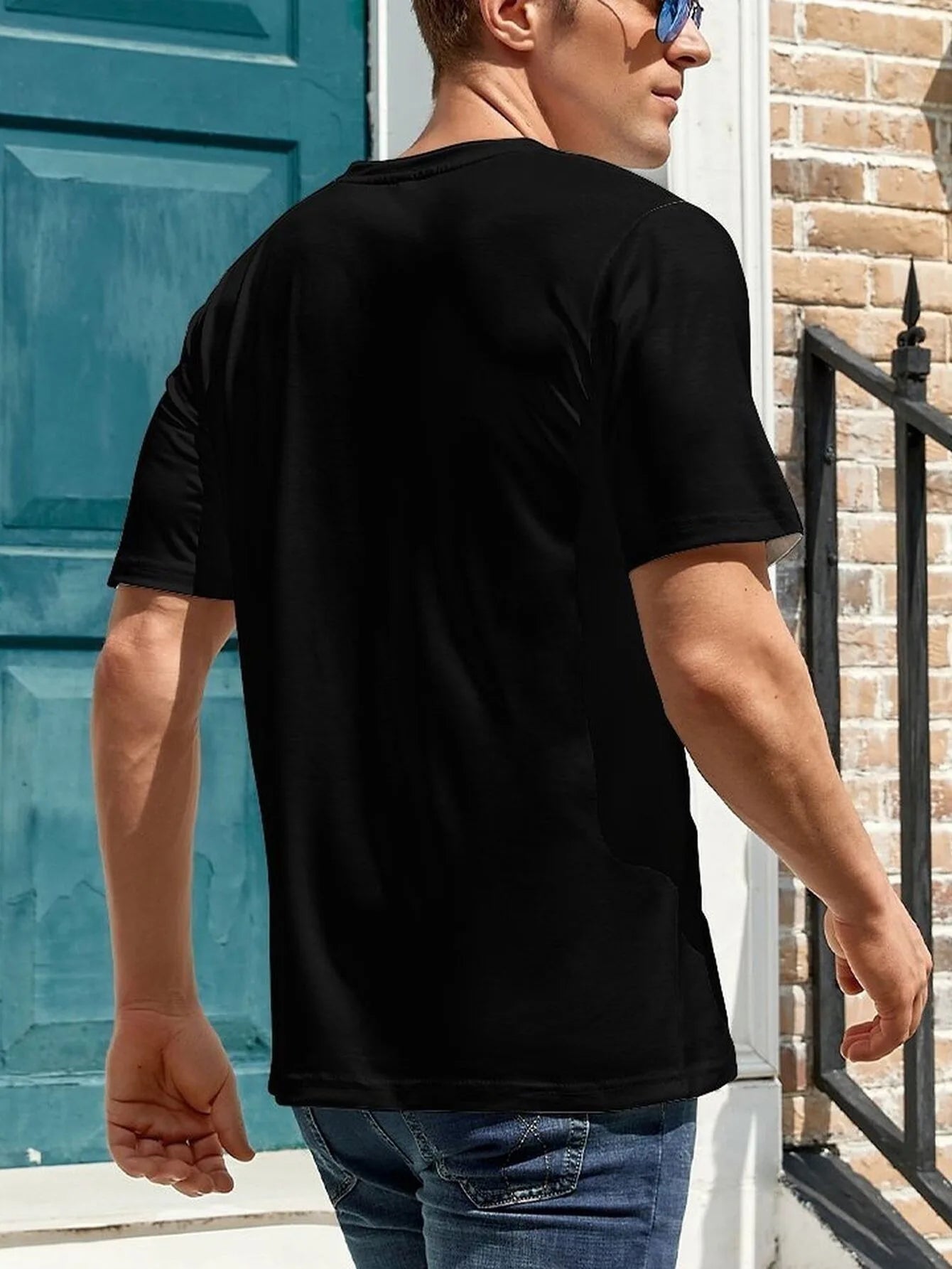 Men's Casual Boxer T-Shirt