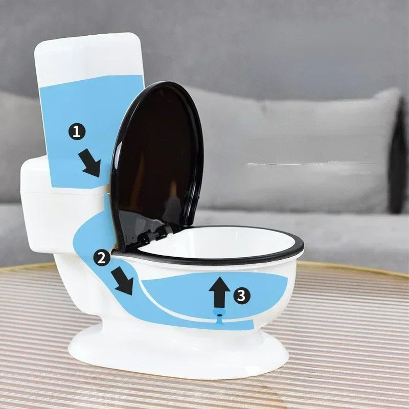 600 Ml Cat Spoof Toilet Water Dispenser, Drinking Bowl, Automatic Water Feeding