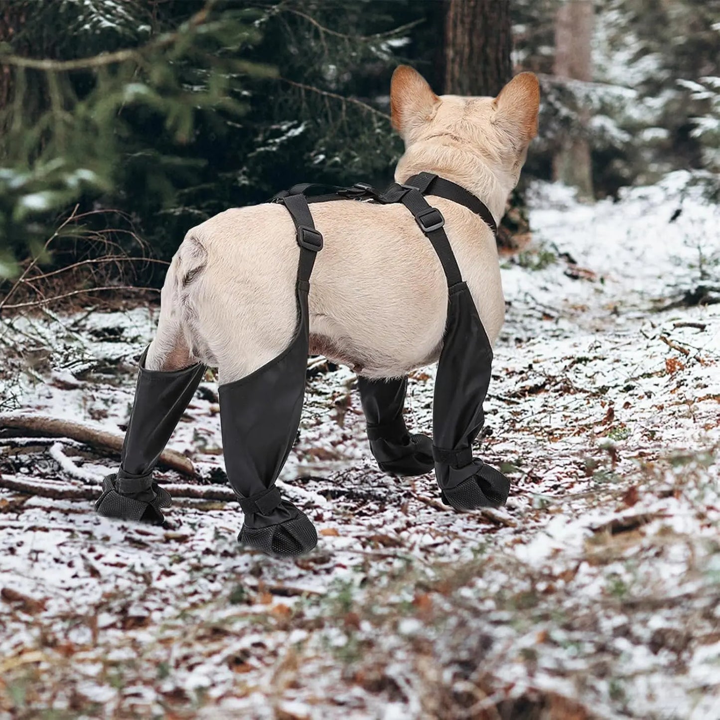 Small Medium Large Dogs Suspender Boots