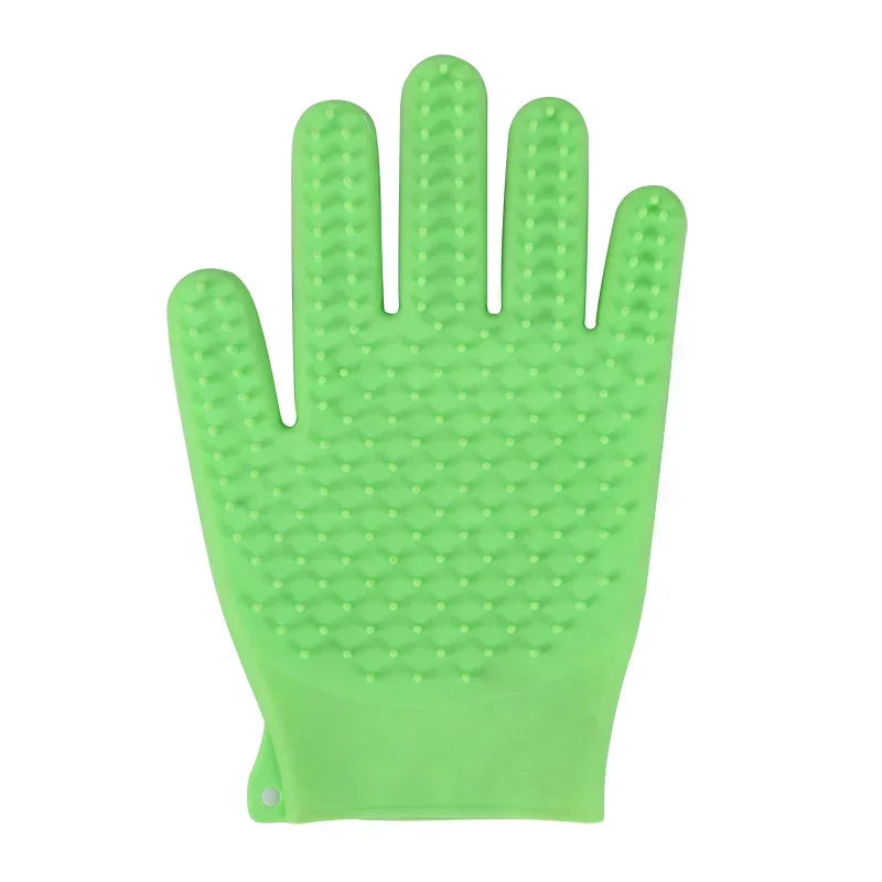 New Cat And Dog Bath Hair Removal Gloves.
