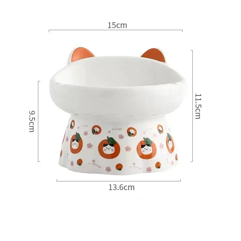 New Ceramic High Foot Food Bowl