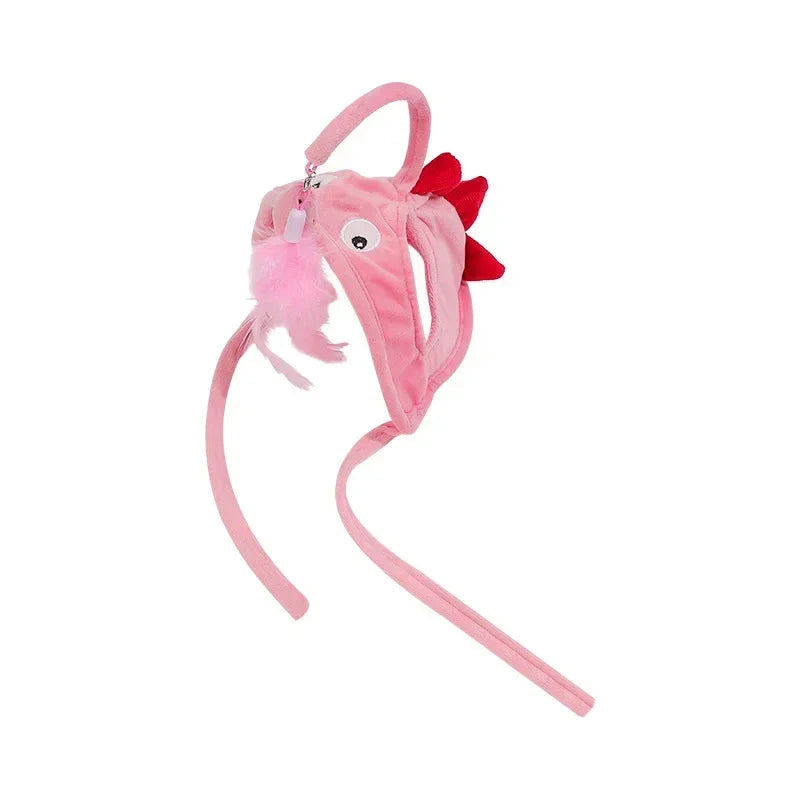Kitten Fishing Headdress Hat