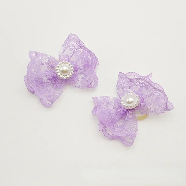 Small Dog Head Jewelry Flower