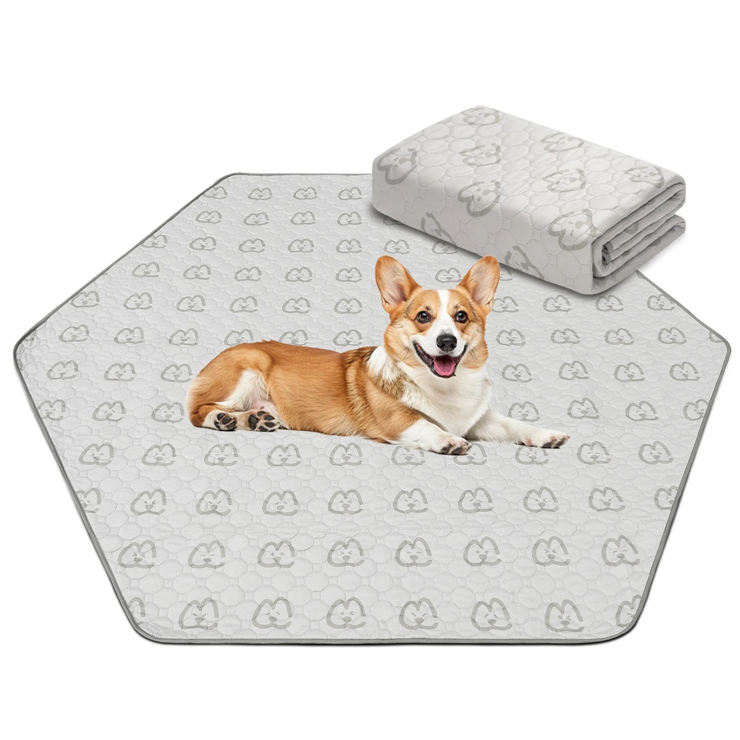 FXW Washable Pee Pads for Dogs, Puppy ,Super Absorbent for Crate, Training,