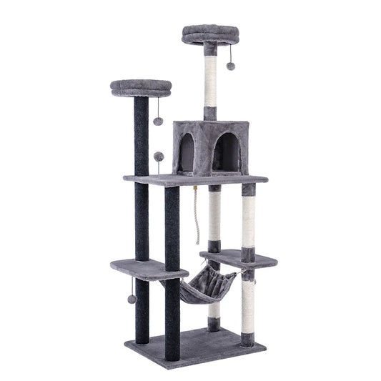 Cat Tree House Tower With Scratching Post