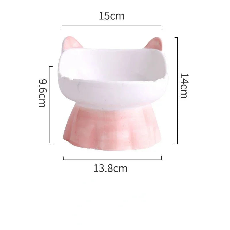 New Ceramic High Foot Food Bowl