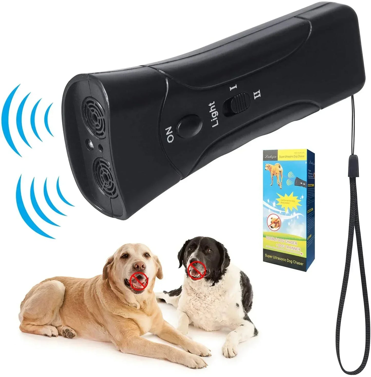 Ultrasonic  Dog Repeller Anti Barking Device