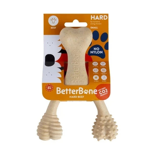 Natural Beef Nylon Free Dog Chew Bone Hypoallergenic Splinter Resistant Eco-Friendly Durable Chewing Fun