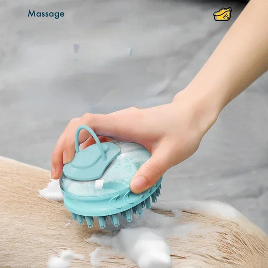 Bath Brush With Soap Dispenser