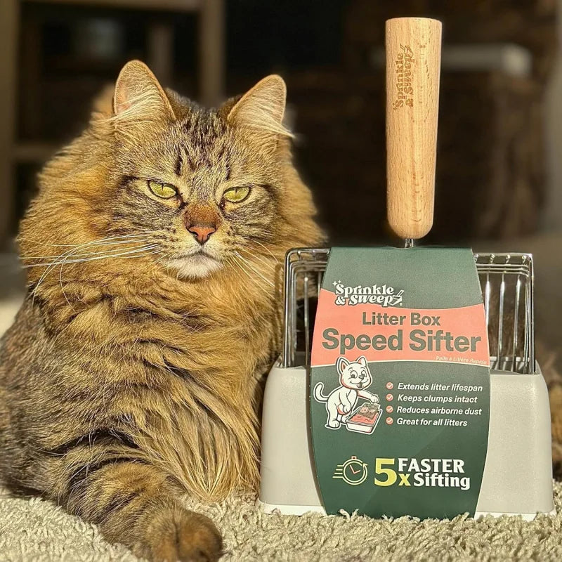 Metal Cat Litter Scoop Speed Sifter