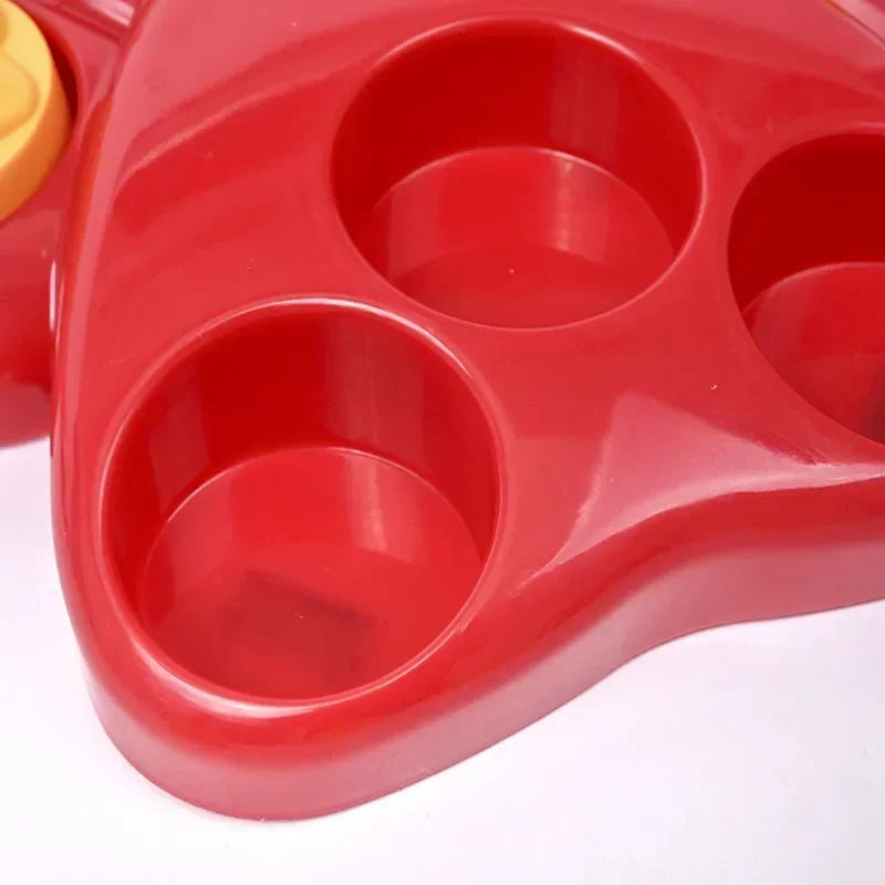 Plastic Educational Toy Anti Choke Bowl Funny Interactive Toys For Small Large Dogs
