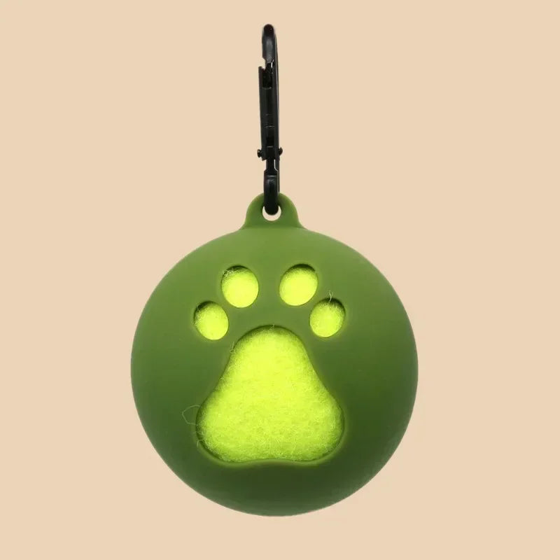 Tennis Ball Bag, Lightweight Tennis Ball Holder with Hands-free Dog Leash Attachment