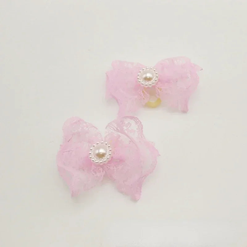 Small Dog Head Jewelry Flower