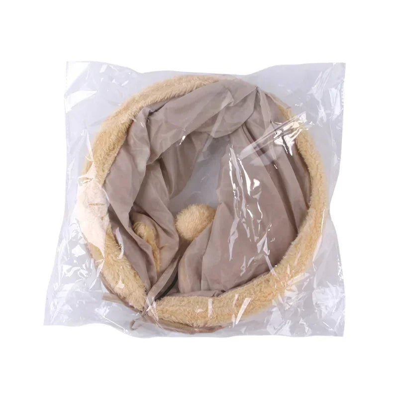 Foldable Cat Tunnel, Tube, Collapsible, Interactive Toy