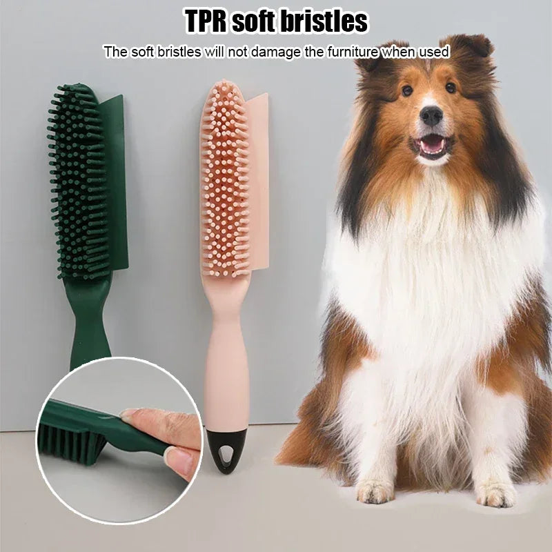 Dog Brush Pet Hair Remover Massage Cat Brush Dog Comb Dog Grooming Dogs Combs Clothes Hair Collector Wool Sticker Pet Supplies