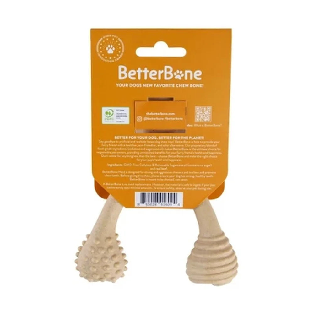 Natural Beef Nylon Free Dog Chew Bone Hypoallergenic Splinter Resistant Eco-Friendly Durable Chewing Fun