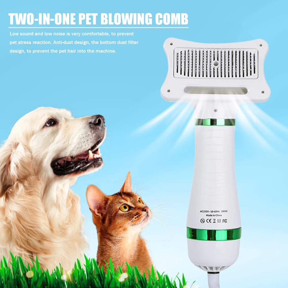 2 in 1 Portable Blow Dryer Comb
