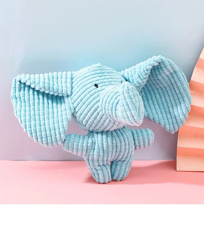 Bite Resistant  Cute Animal Shape Lion Rabbit Squeaky Toys