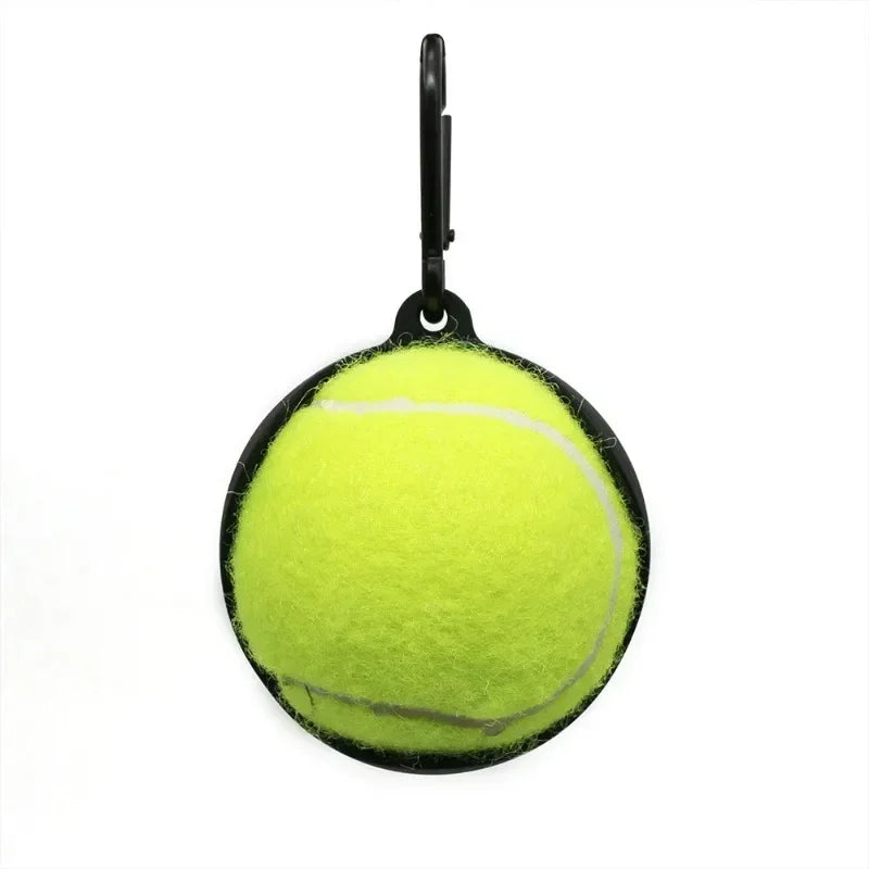 Tennis Ball Bag, Lightweight Tennis Ball Holder with Hands-free Dog Leash Attachment