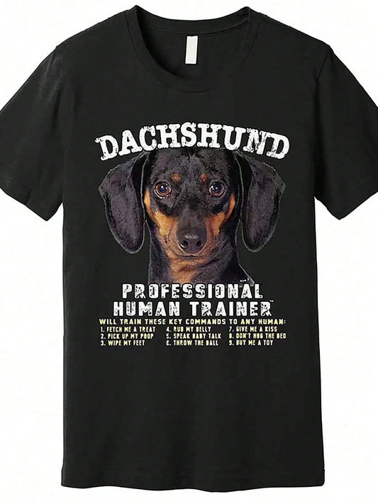 Dachshund Black Tan Professional Human Trainer