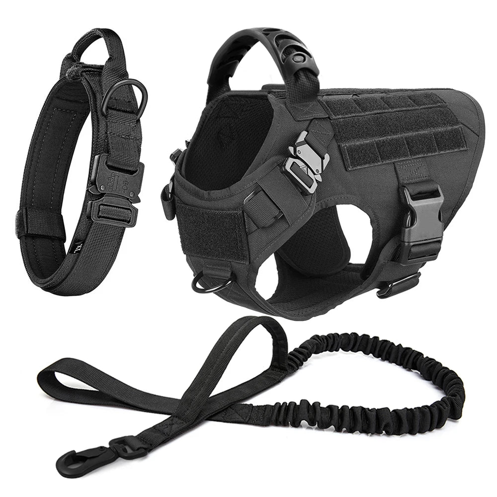 Large Dog Harness And Leash Set Training Walking Vest Medium Large Dogs