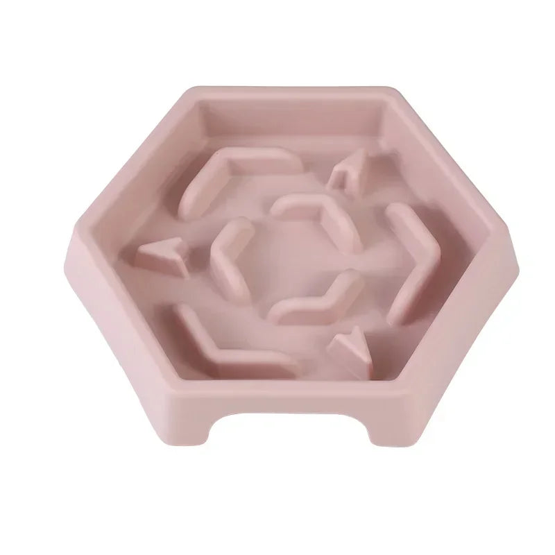 Anti Choking Slow Food Bowl Small and Medium-sized Dog Feeder