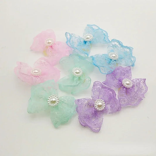 Small Dog Head Jewelry Flower